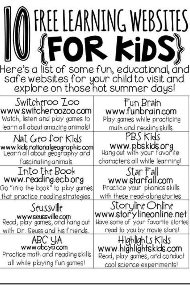 Fun School  Best Kids Websites